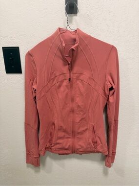 Lululemon Define Jacket Luon Full Zip Women’s 6 Pink Dusty Rose